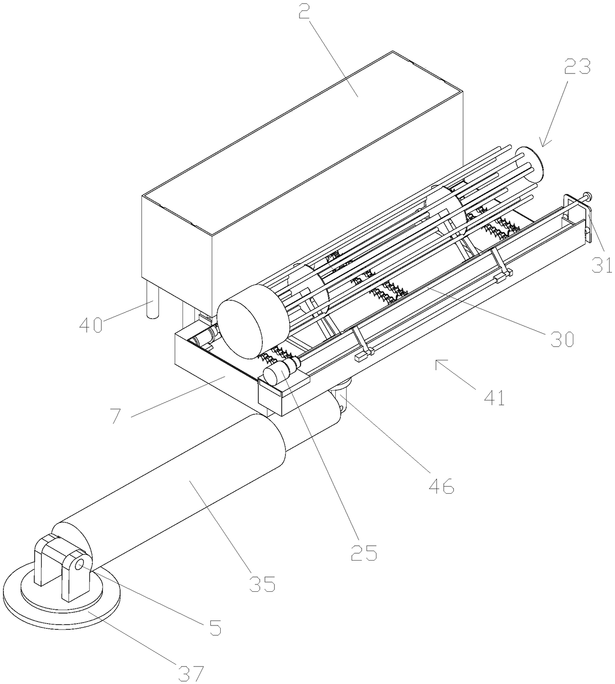 Coal mine anchor drilling robot autonomous anchor drilling device and method