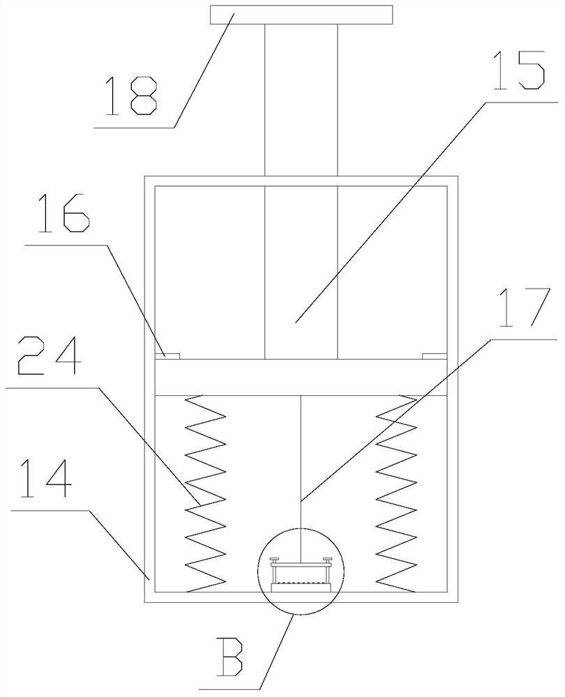 Grinding device with protection function