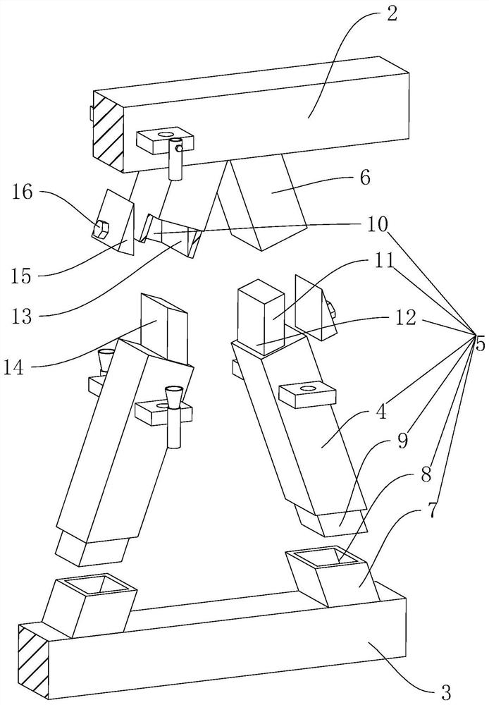 A segmented steel truss bridge and its construction method