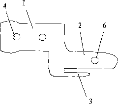 Plate for fixing dislocated acromioclavicular joint