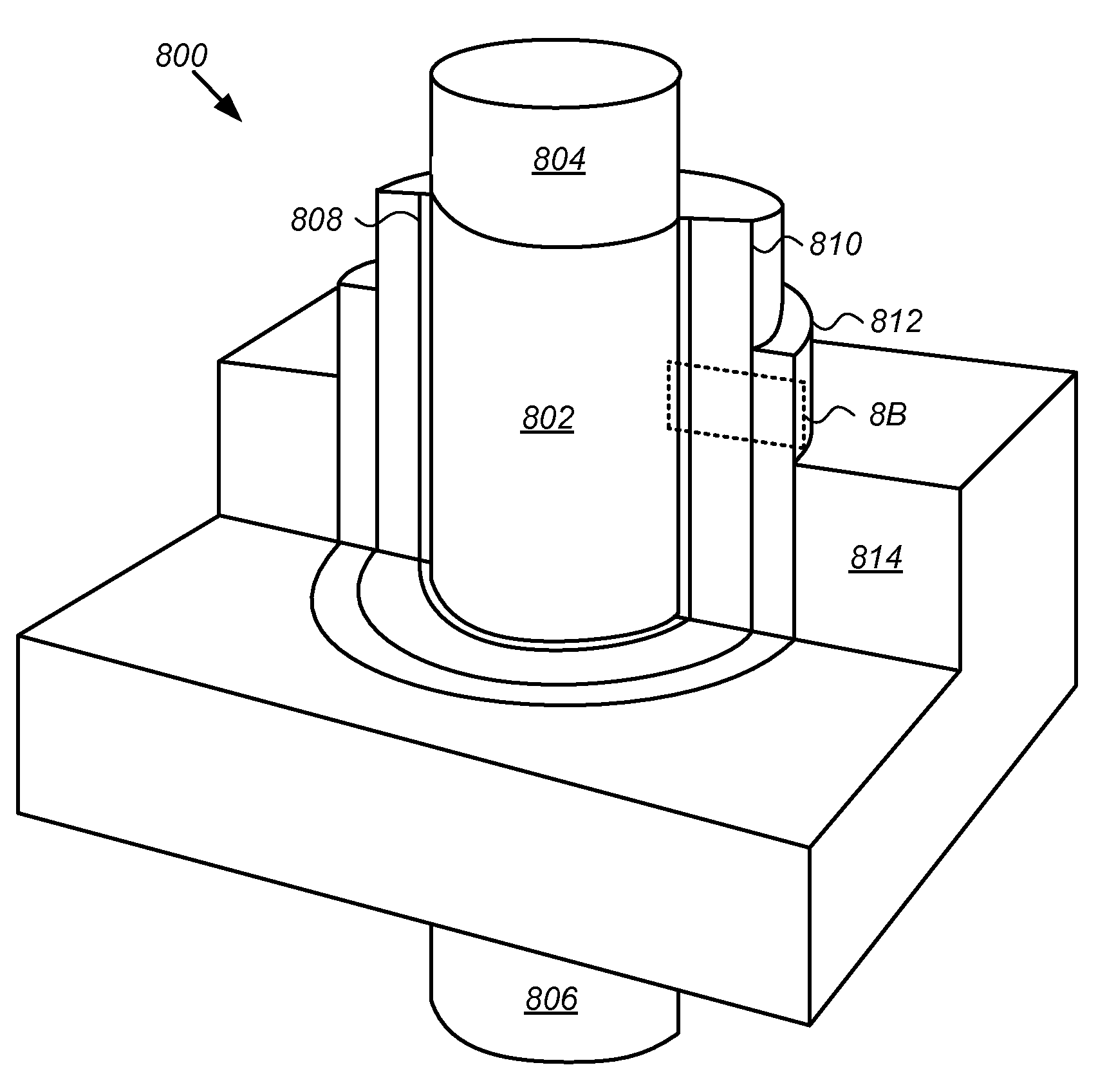 Memory transistor with multiple charge storing layers and a high work function gate electrode