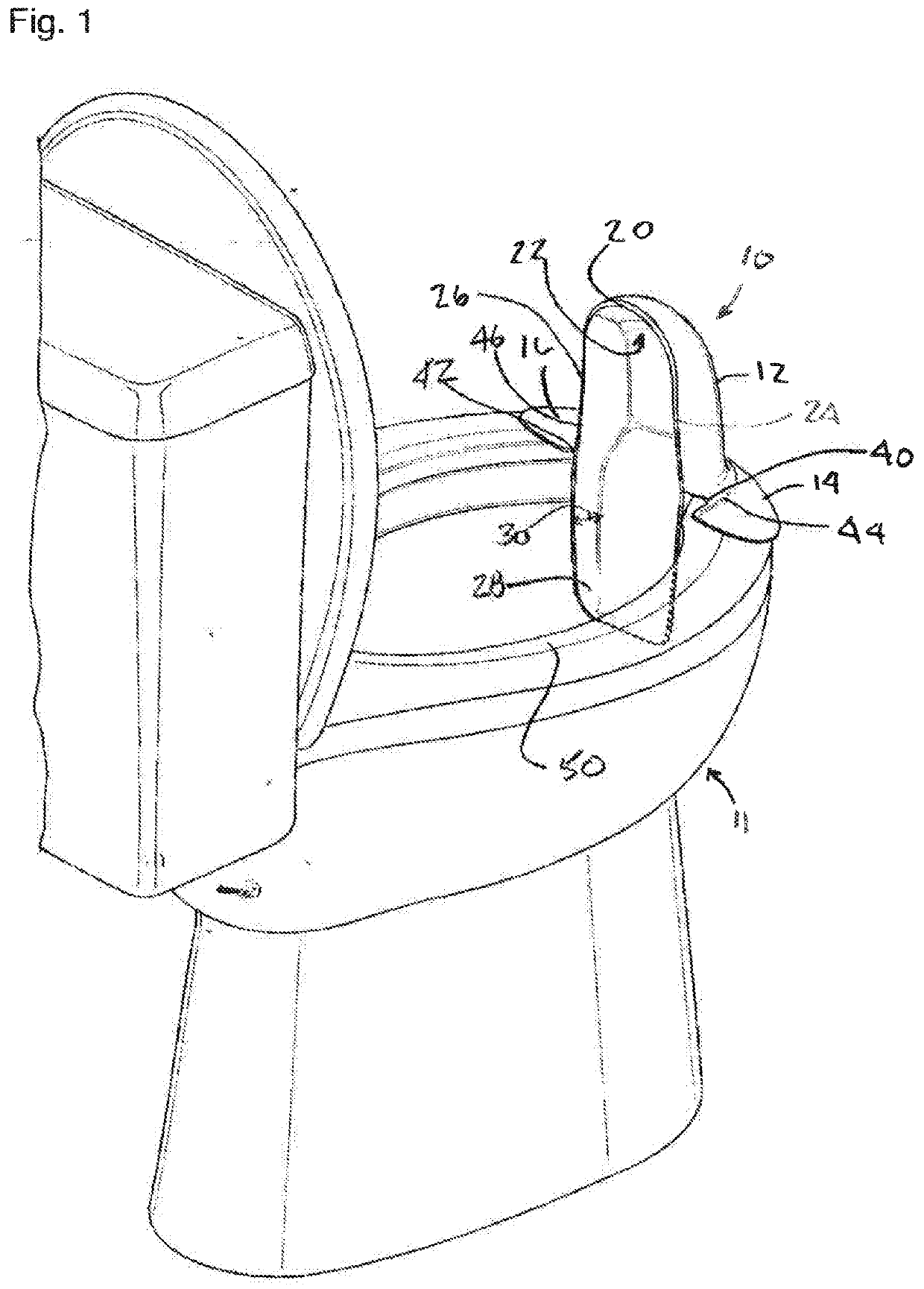 Urine deflector