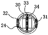 Biomass fuel compression equipment with classifying structure