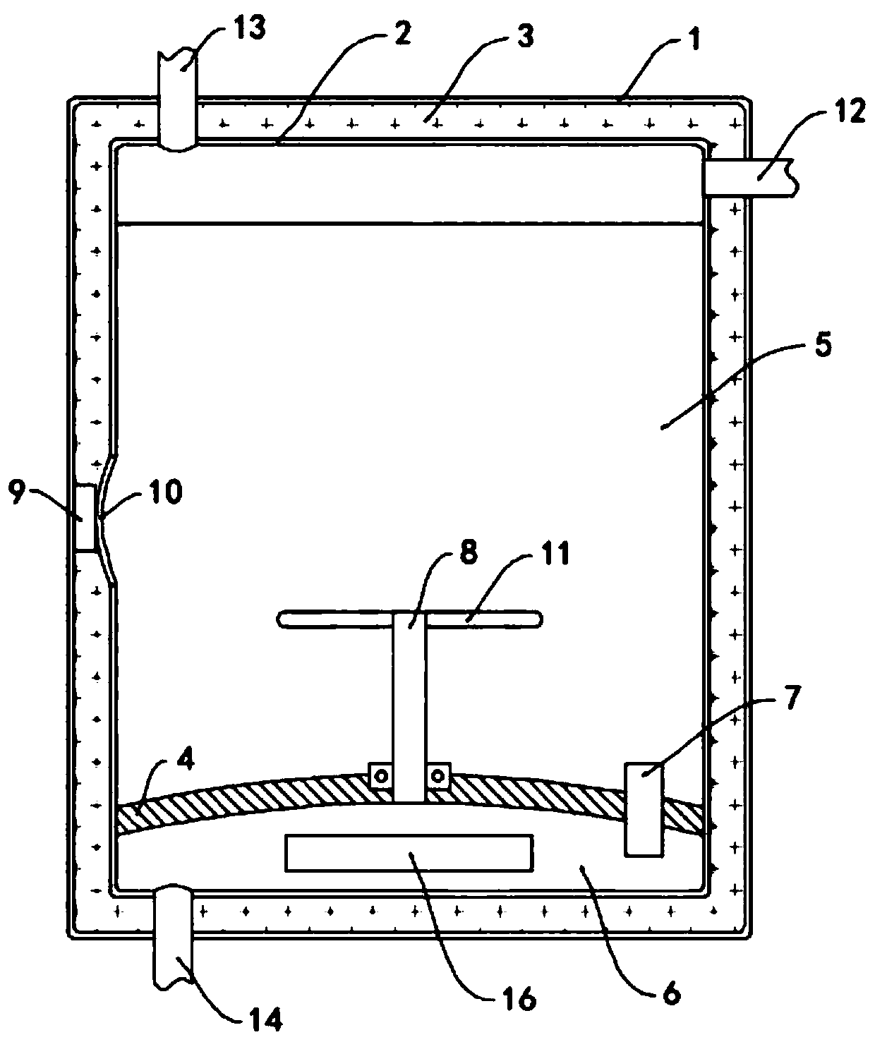 Efficient quick-heating type household electric water heater