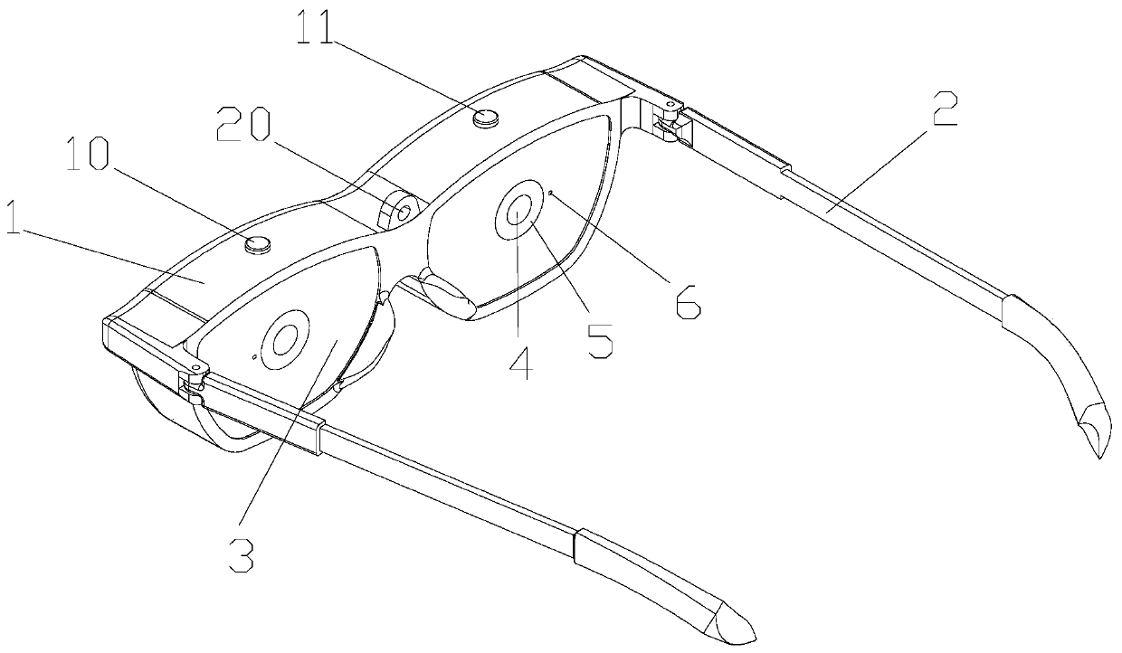 Portable pupil diameter measuring instrument capable of expanding eyelid and measuring method thereof