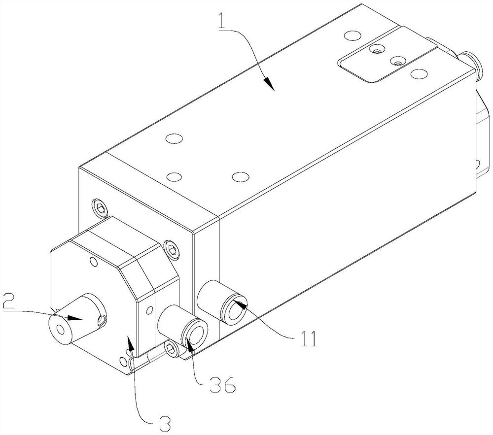 Scribing saw blade spindle structure