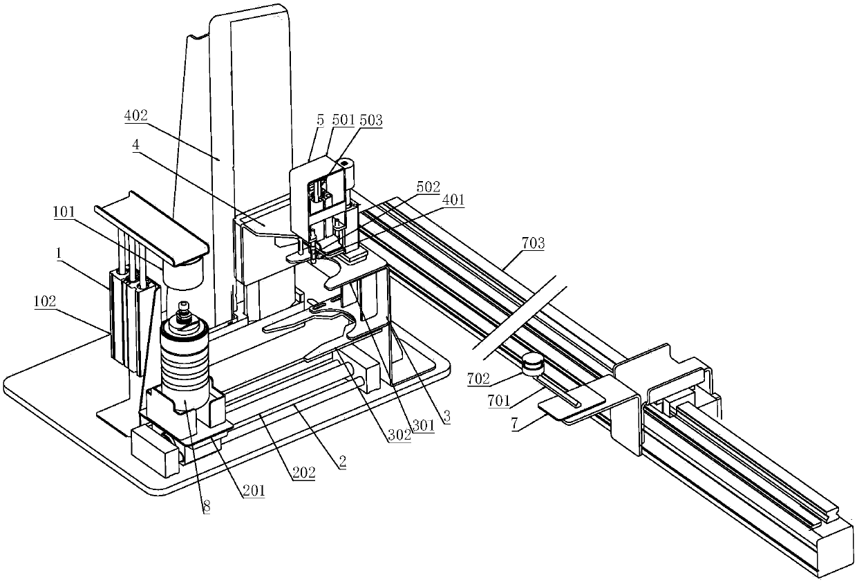 System and method for taking and placing crucible in oxygen bomb