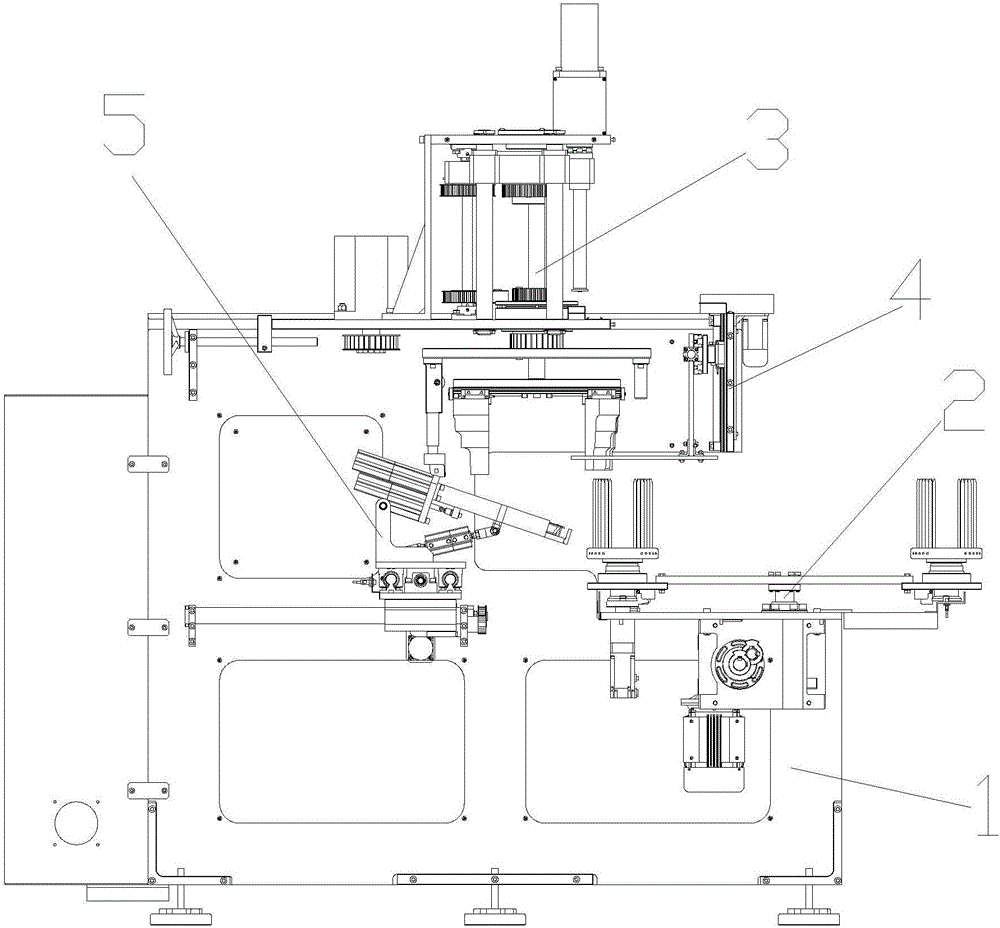 Vertical winding machine