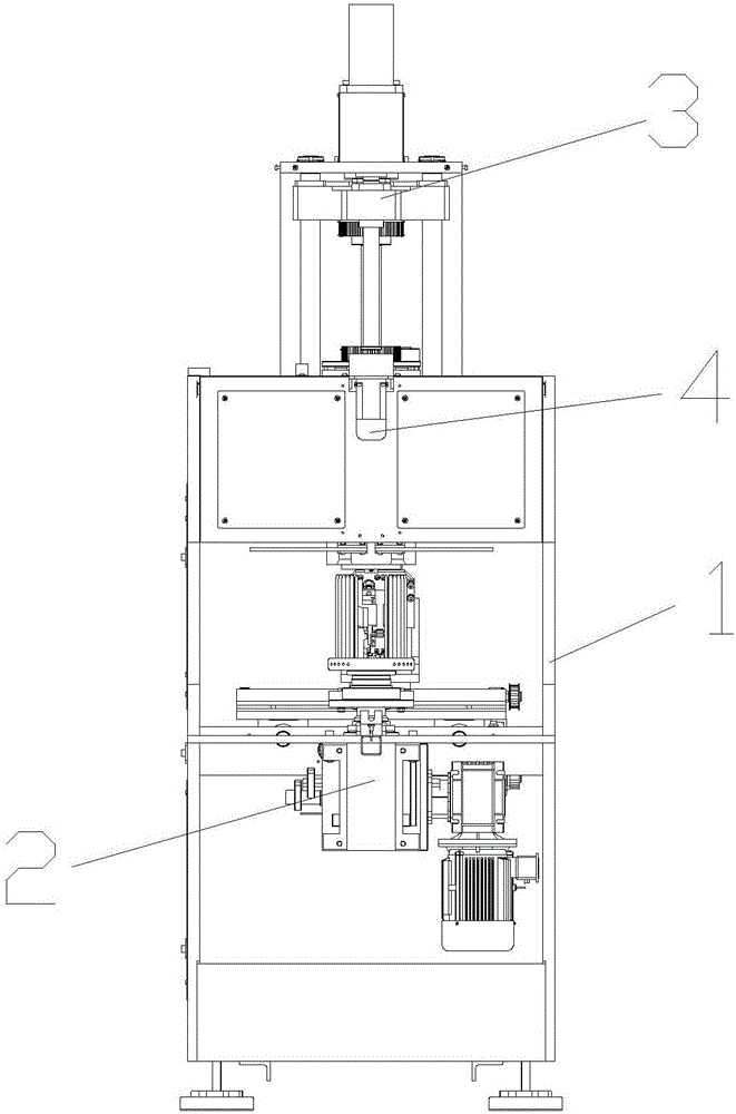 Vertical winding machine