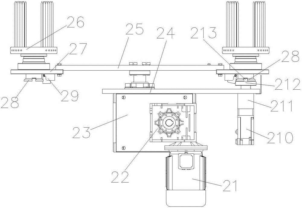 Vertical winding machine