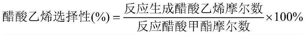 Method for synthesis of vinyl acetate through hydroformylation of methyl acetate