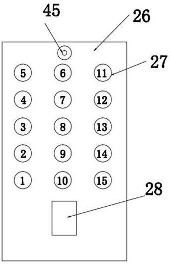 An elevator card swiping system to prevent cross infection