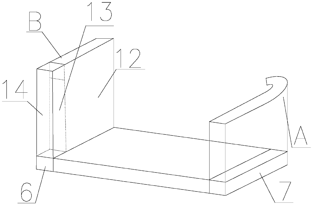 Battery structure convenient for long-term use