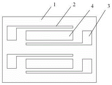 Preparation method of large-scale array graphene nanoelectromechanical resonator based on femtosecond laser