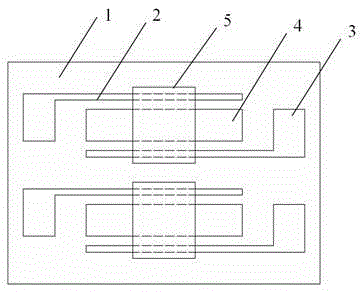 Preparation method of large-scale array graphene nanoelectromechanical resonator based on femtosecond laser