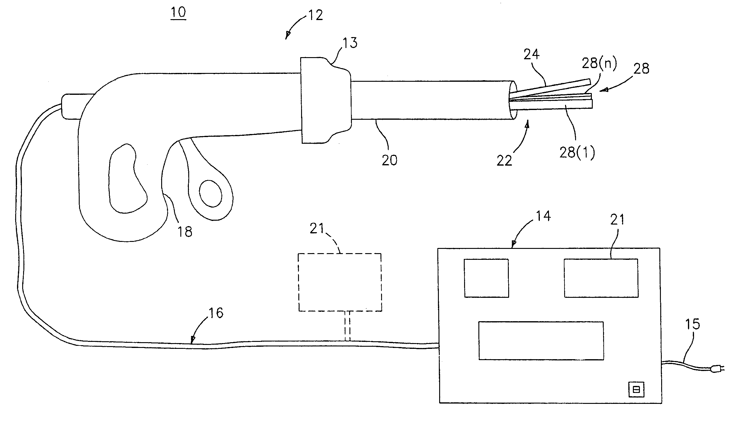 Long Ultrasonic Cutting Blade Formed Of Laminated Smaller Blades