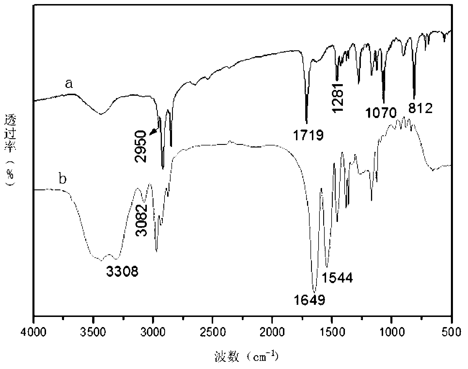 Dual-response magnetic nano particle with fluorescence and preparation method thereof