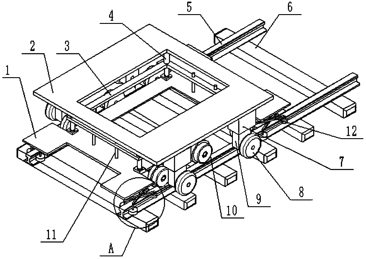 Railway track cleaning and maintaining device