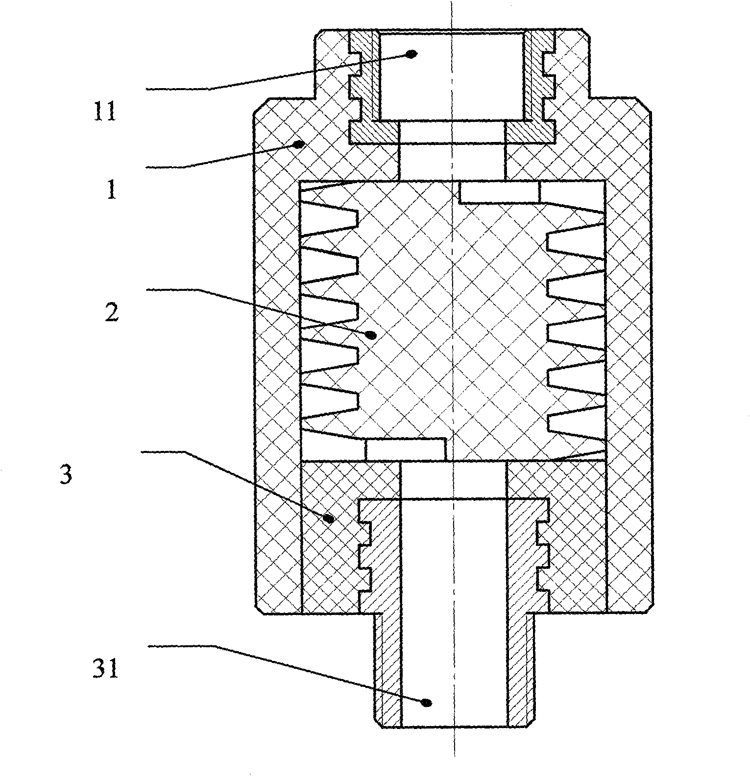 Electric shock-proof joint for pipeline system