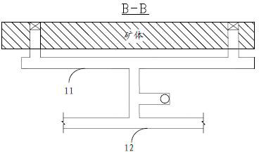 Digging method for vein-following developing roadway of inclined stratified rock body