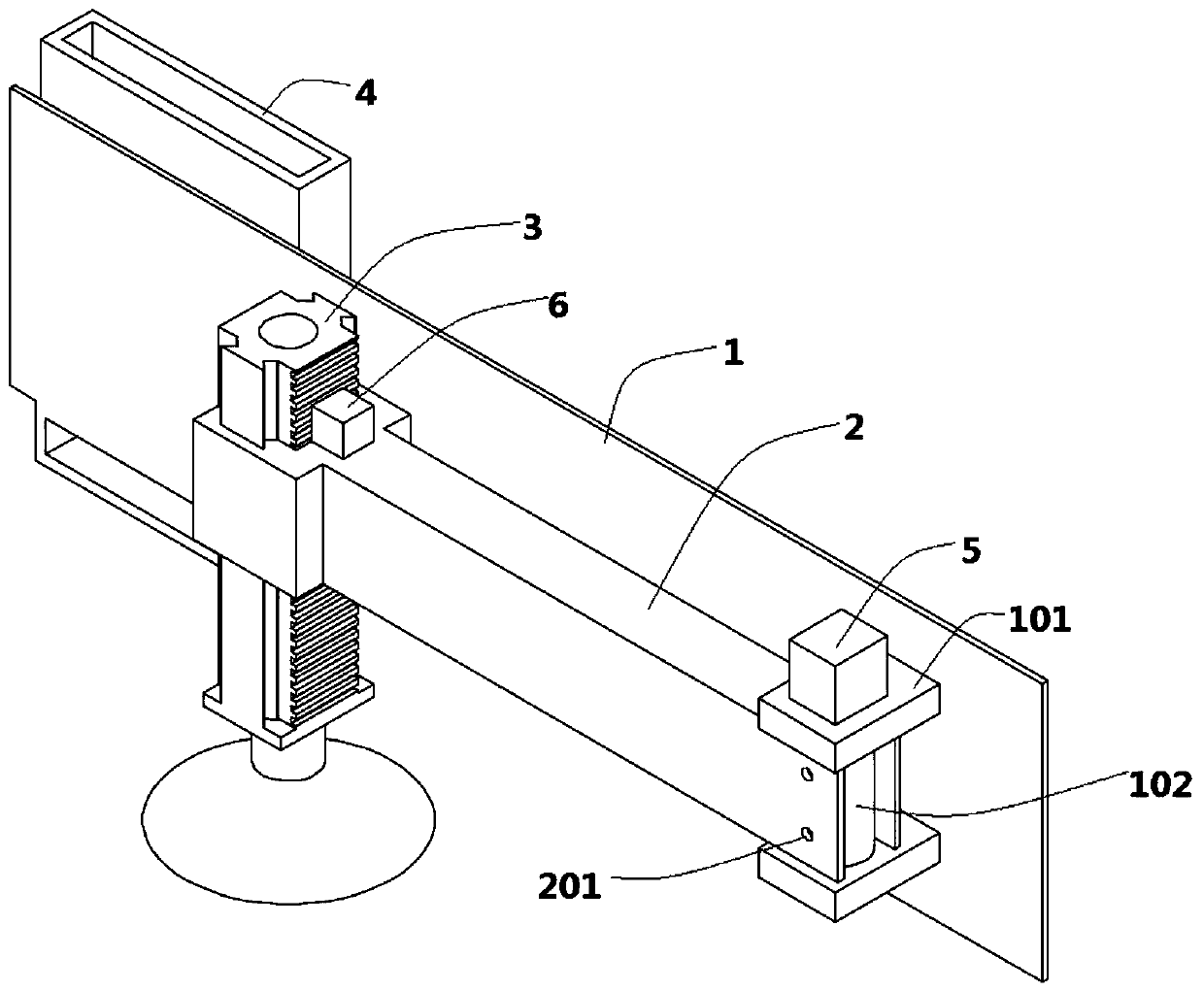 An adjustable sweeping disc for a sweeping vehicle