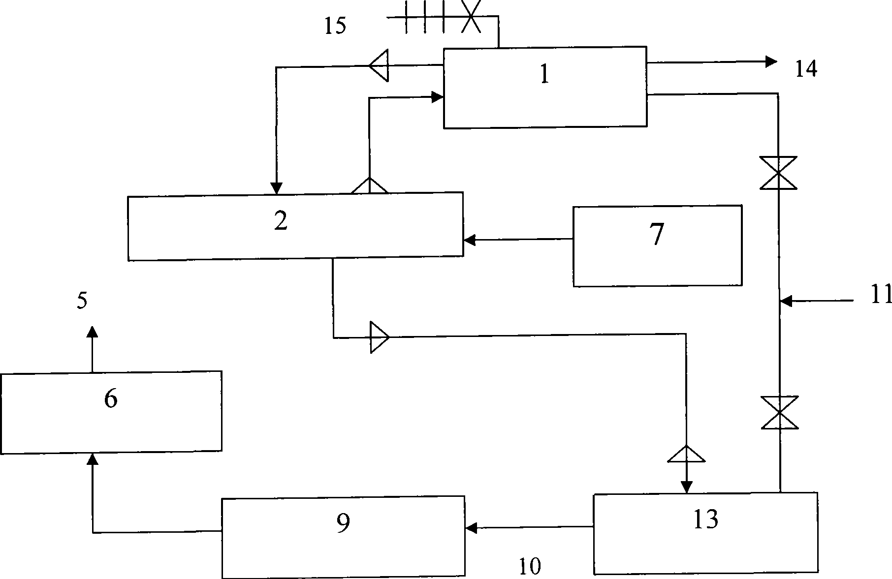 Waste heat recovery and utilization system for waste gas of revolving furnace