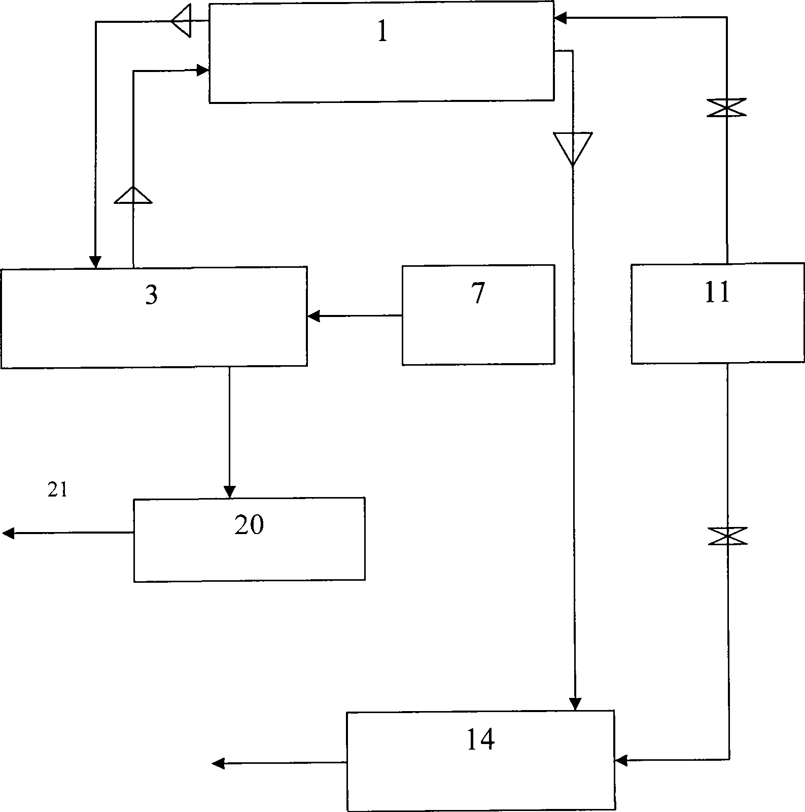 Waste heat recovery and utilization system for waste gas of revolving furnace