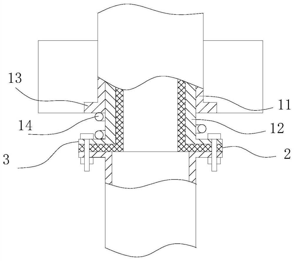 A high-precision adjustment device for pipe cross-section size