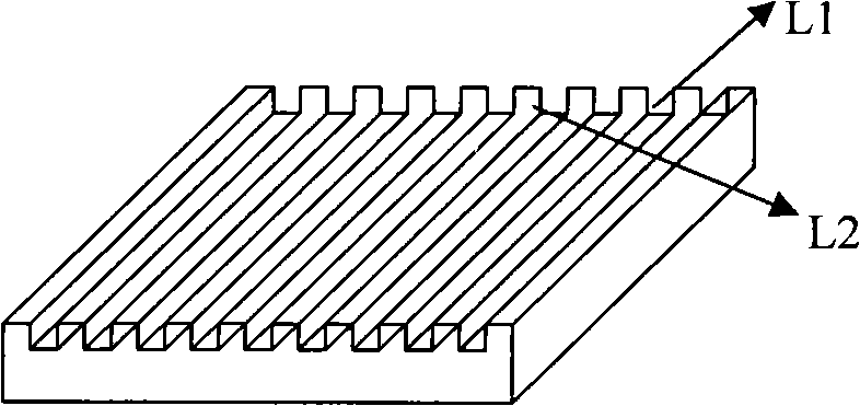 Process for preparing patterned cellulosic by micro-fluidic chip