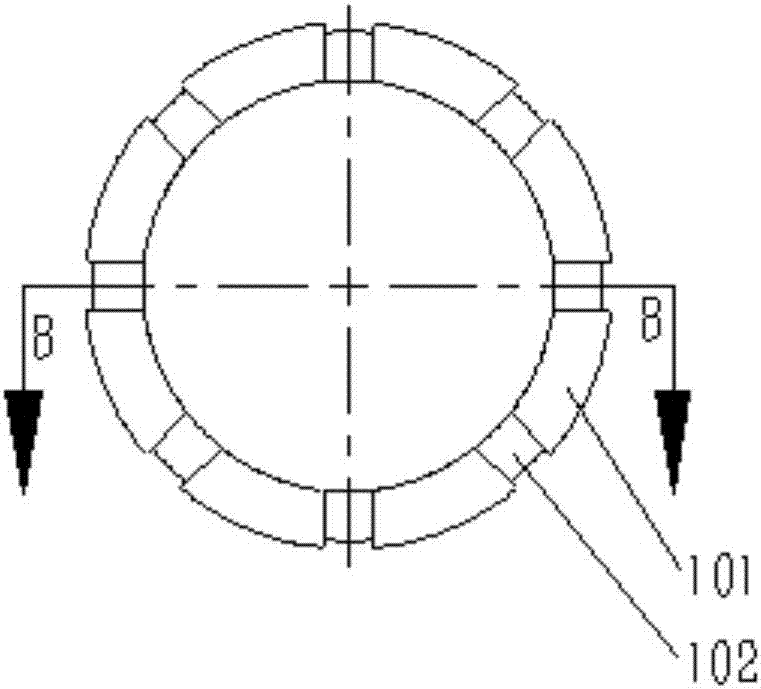 Torque self-balancing nested double drill bits