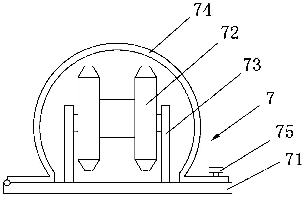 Automatic coil winding device