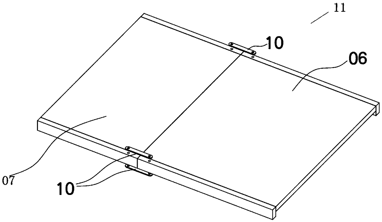 A growth type crib and an assembly method thereof