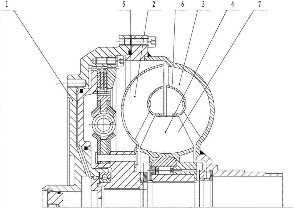 High-capacity locked type hydraulic torque converter