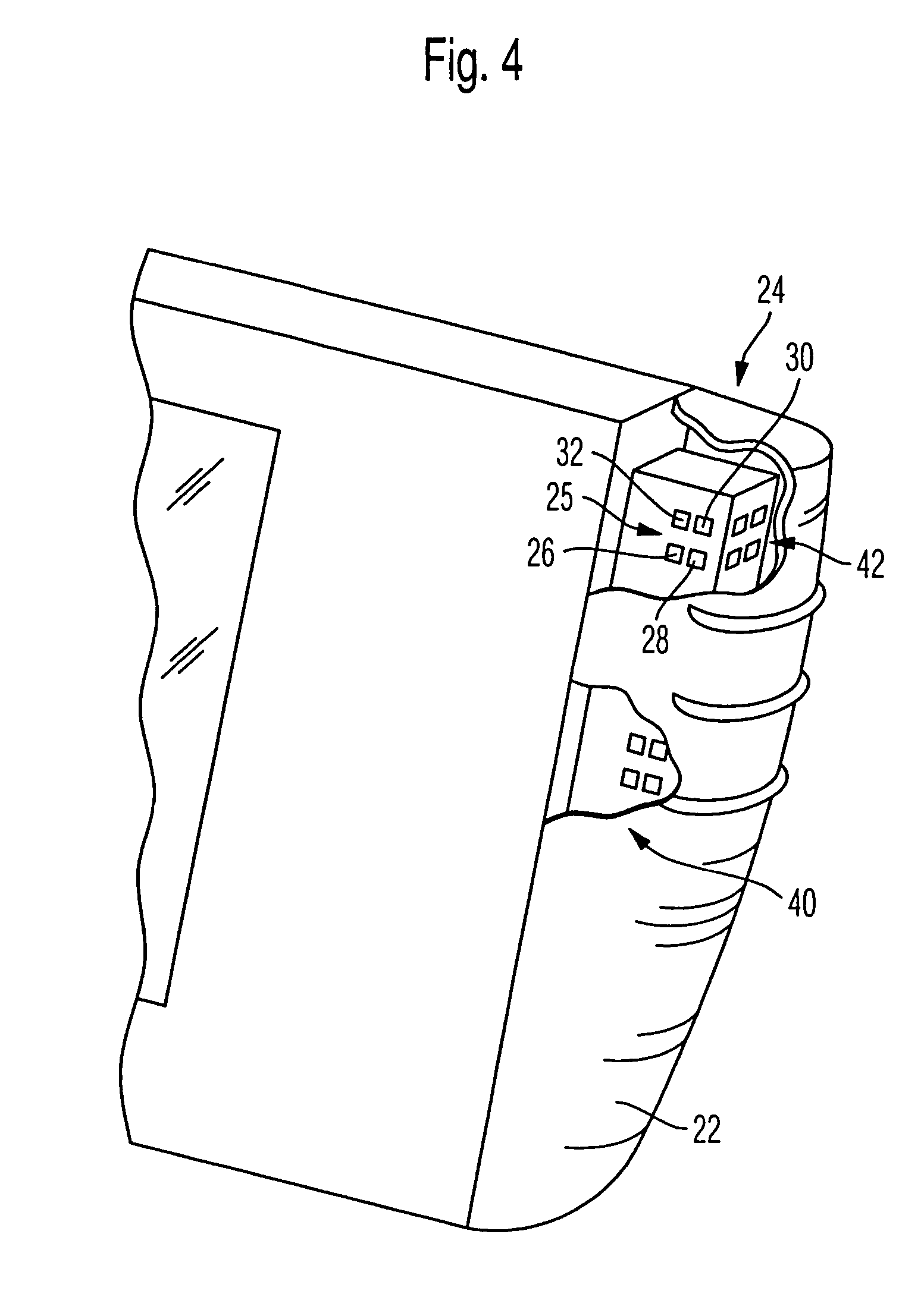 Display associated with a treatment device for dental material