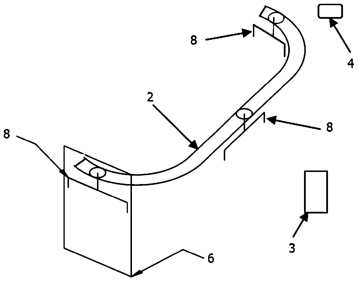 A method for intelligent recycling of clothes and an intelligent clothes recycling device