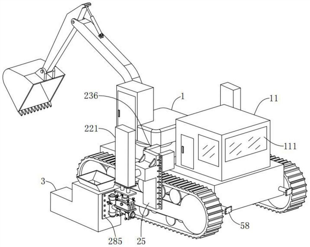 Bilateral bidirectional slip form milling device