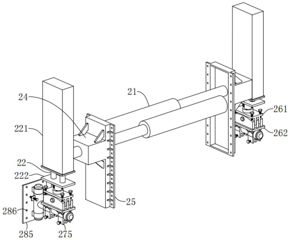 Bilateral bidirectional slip form milling device