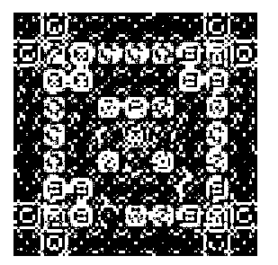 Fractal cloud model cellular automation based art pattern generation method