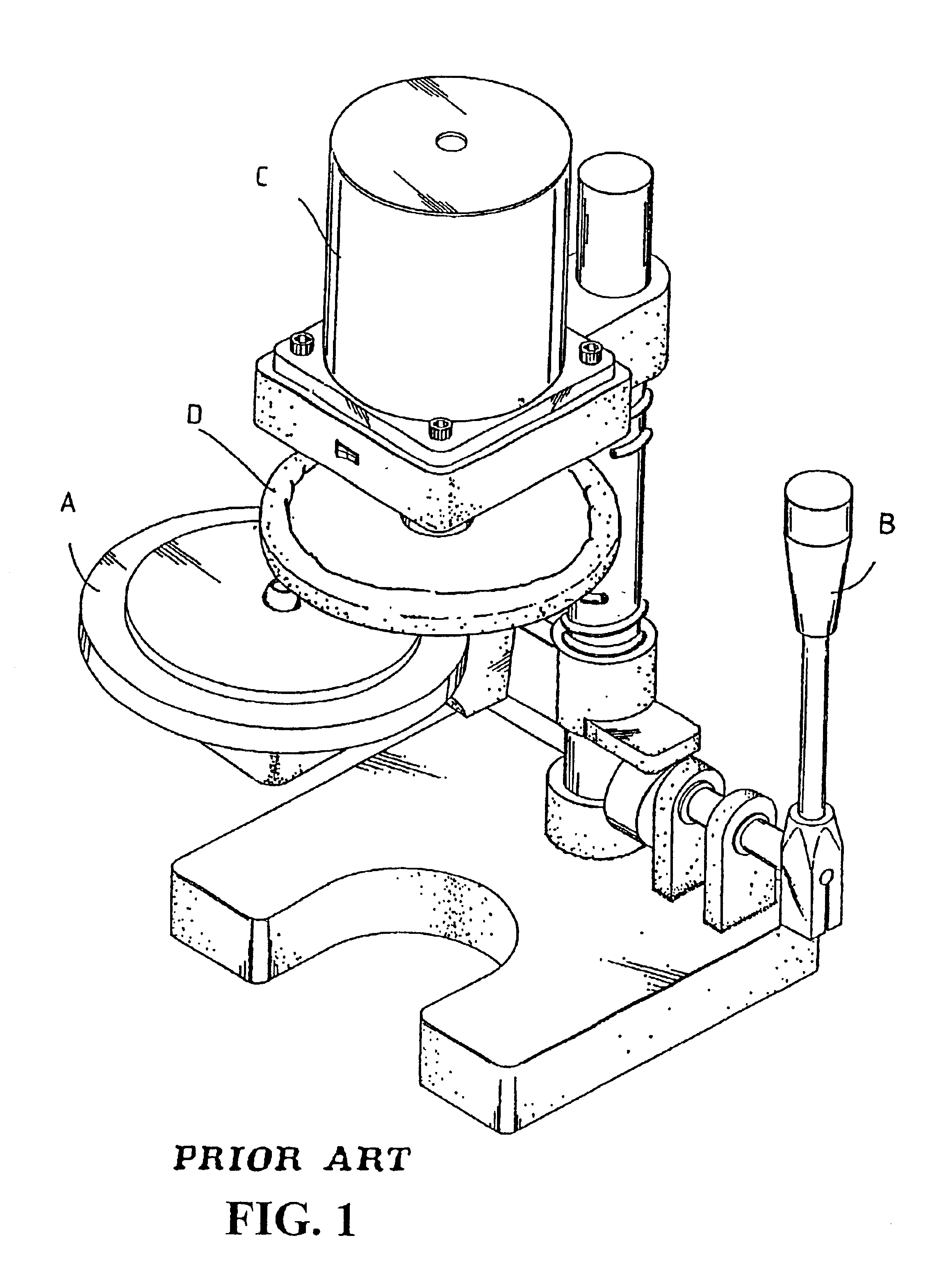 Structure for a polishing machine of an optical disk