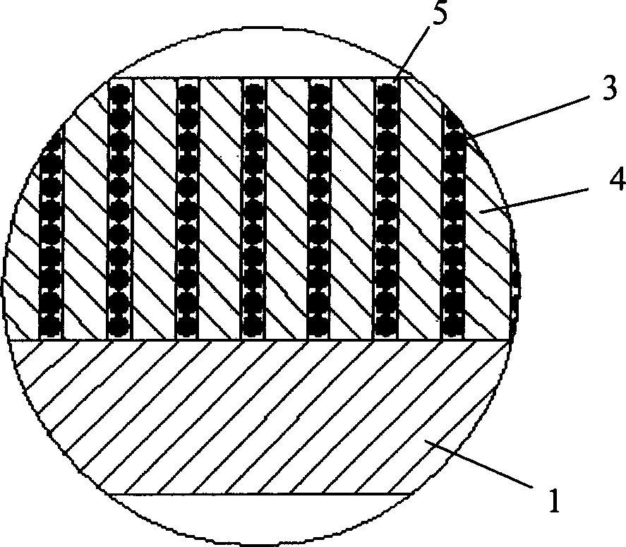 Abrasion proof pipe with ternary composite material as liner and preparing technique thereof