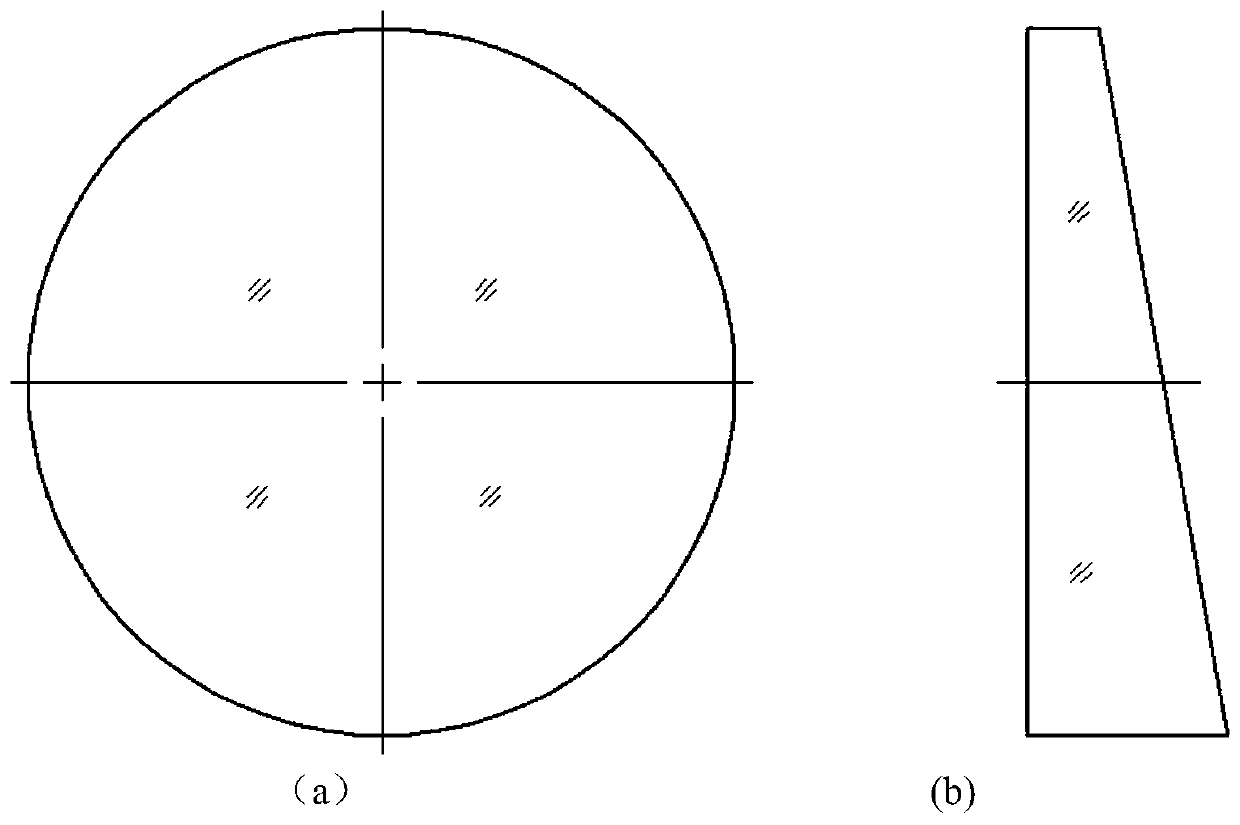 Variable boresight monocular stereo vision measurement method