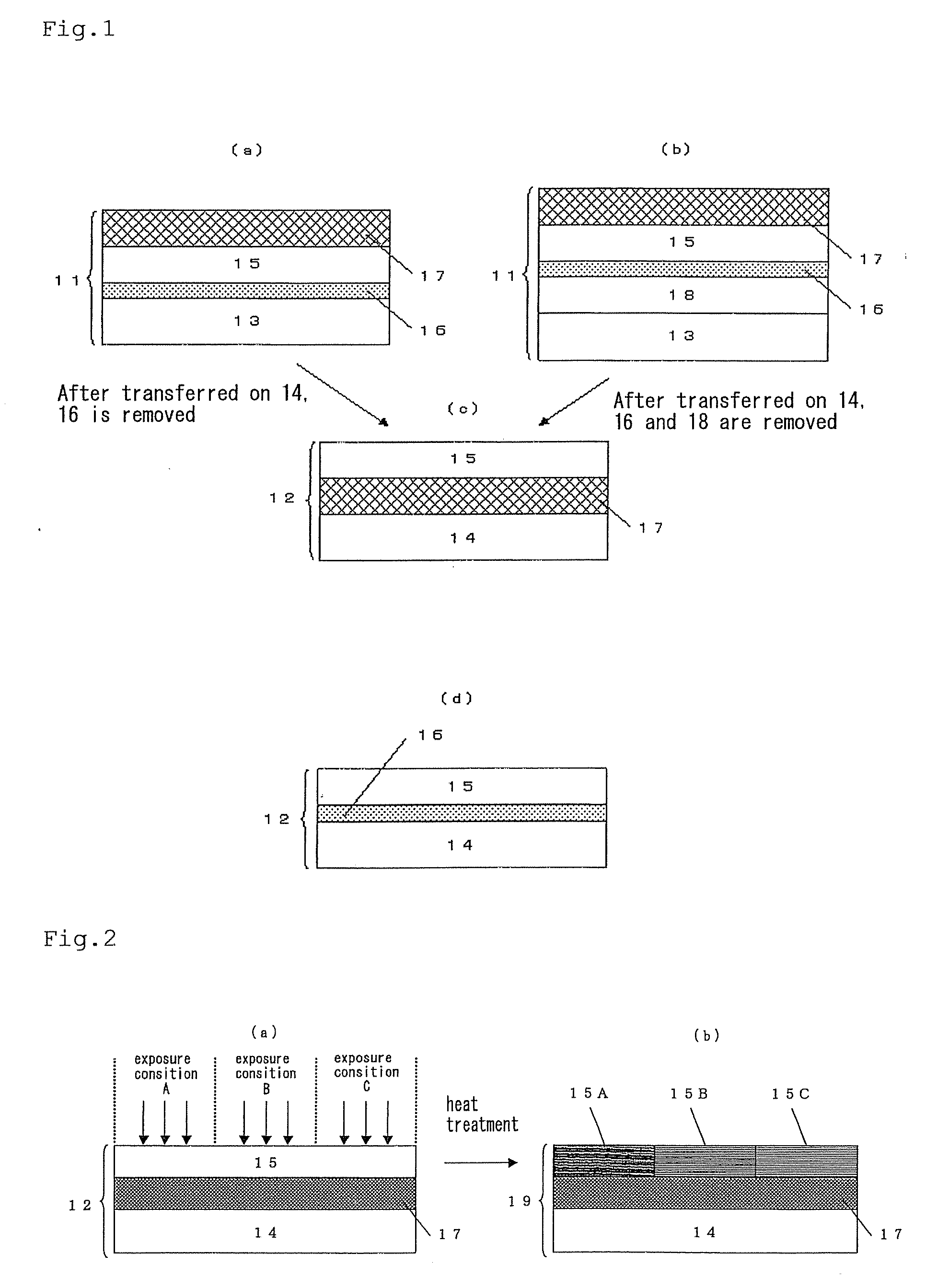 Process of producing substrate for liquid crystal display device