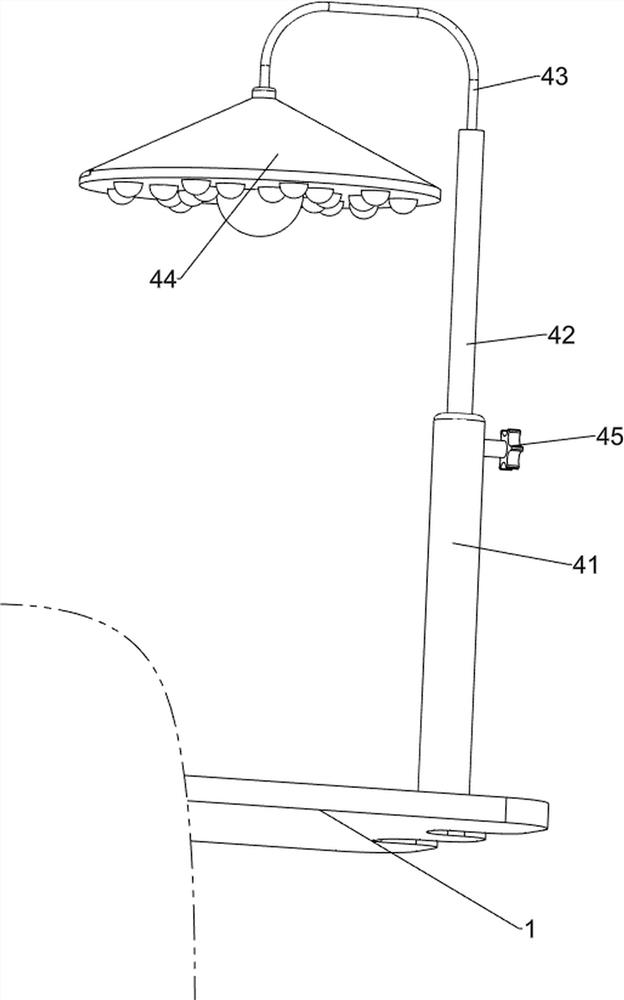 Height-adjustable operating table for medical surgical operation