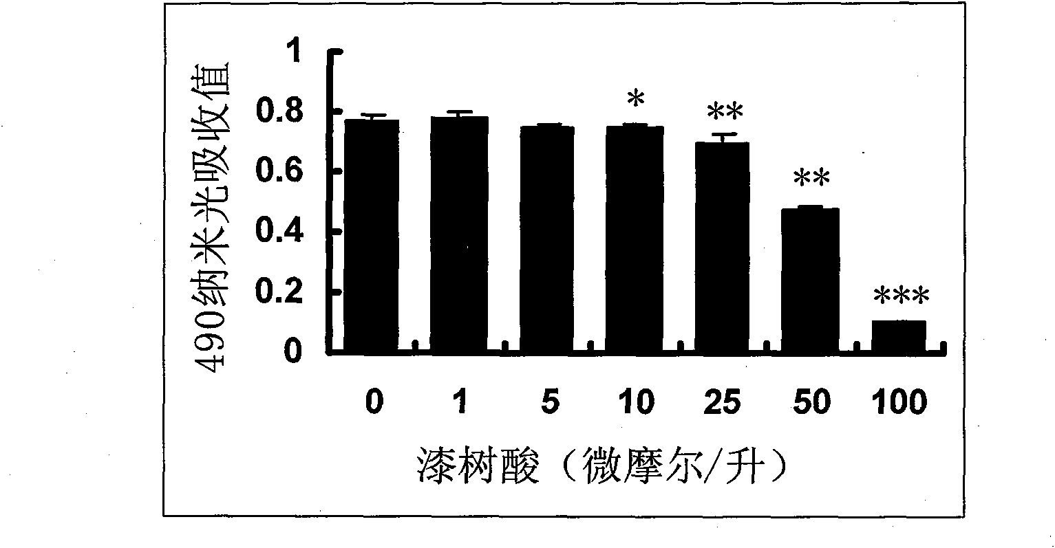 Application of anacardic acid in preparing anti-angiogenic drugs