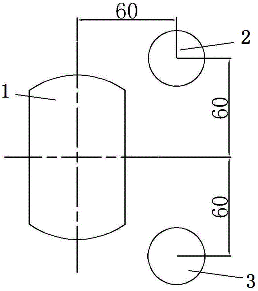 Double-lifting-pin lifting tool for avoiding flat rack container dropping accident