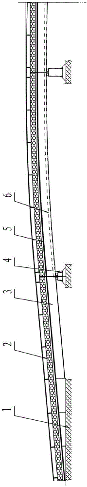 Road system capable of being quickly assembled and constructed