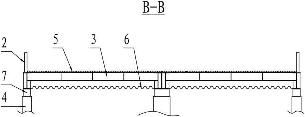 Road system capable of being quickly assembled and constructed