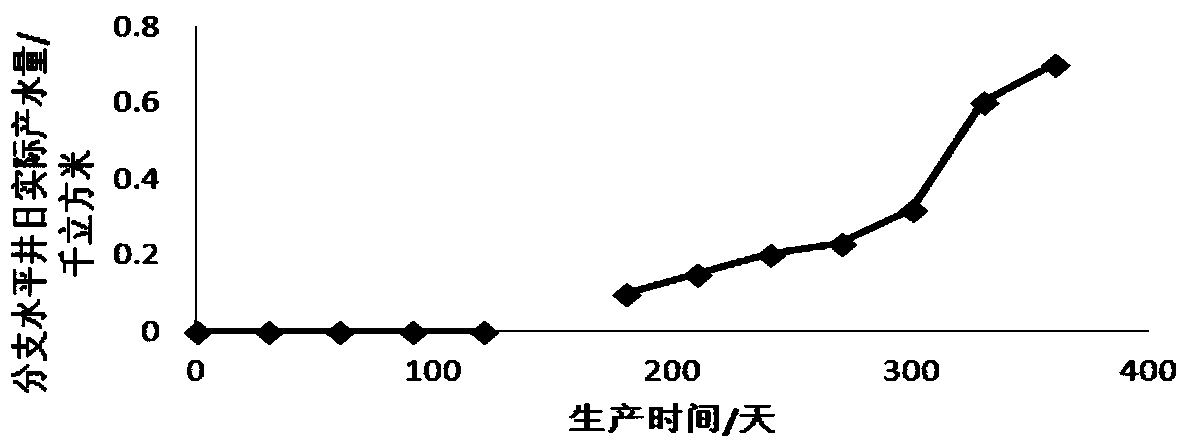 A kind of branch horizontal well production method based on starting pressure gradient