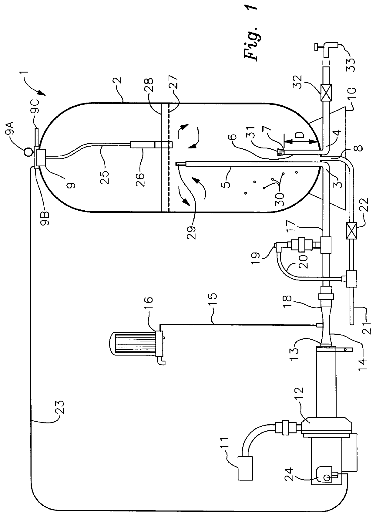 Hydrogen sulfide removal apparatus