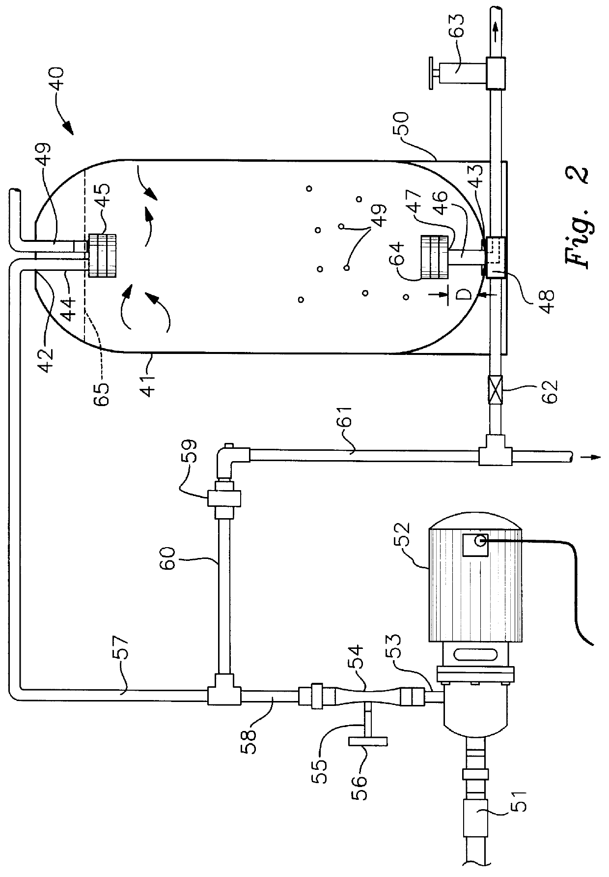 Hydrogen sulfide removal apparatus